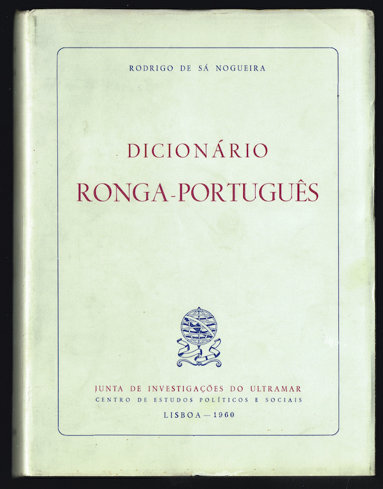 DICIONÁRIO RONGA-PORTUGUÊS